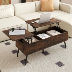 Masuta cafea Costway JV12626CF (Brown)