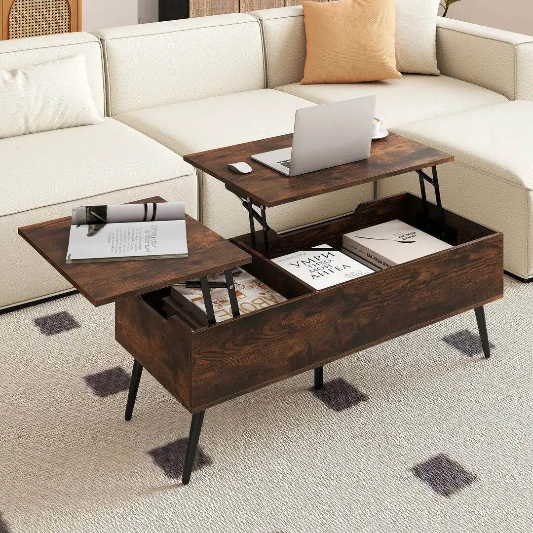 Masuta cafea Costway JV12626CF (Brown)