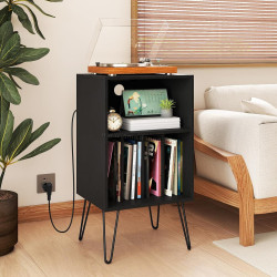 Masa pentru reviste Costway JV12749DE-DK (Black)