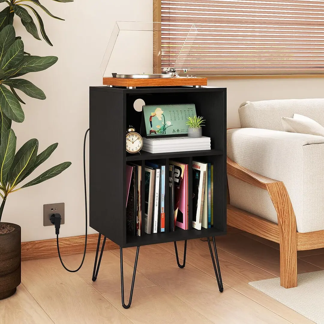 Masa pentru reviste Costway JV12749DE-DK (Black)