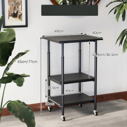 Masuta cafea Costway JV12842DK (Black) Thumb