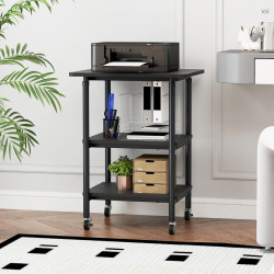 Masuta cafea Costway JV12842DK (Black) Thumb