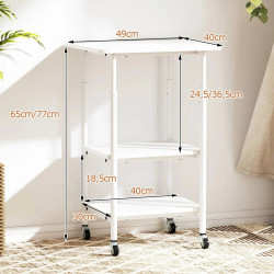 Masuta cafea Costway JV12842WH (White) Thumb