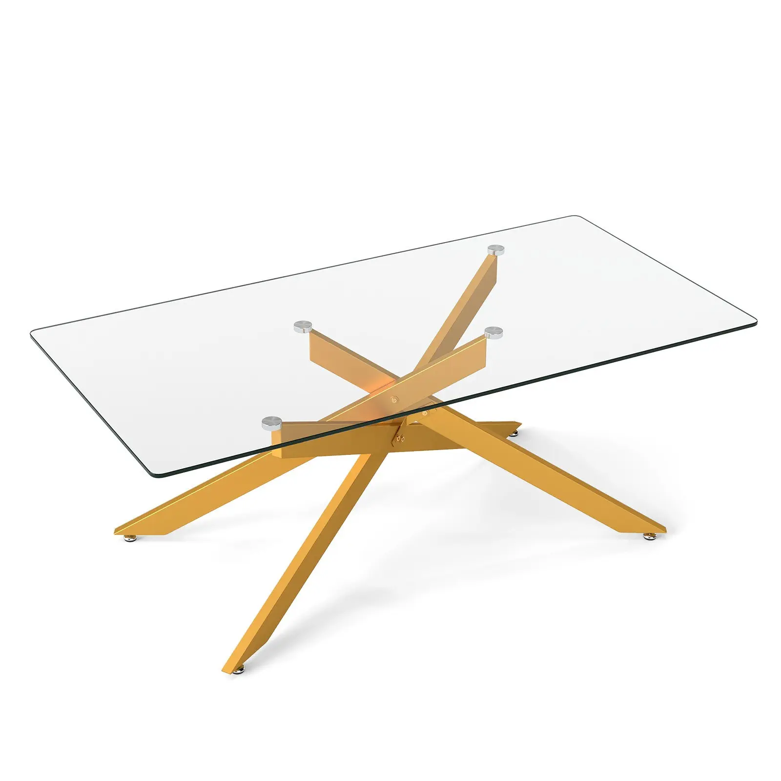 Masa pentru reviste Costway JV13027GD (Gold) - 2