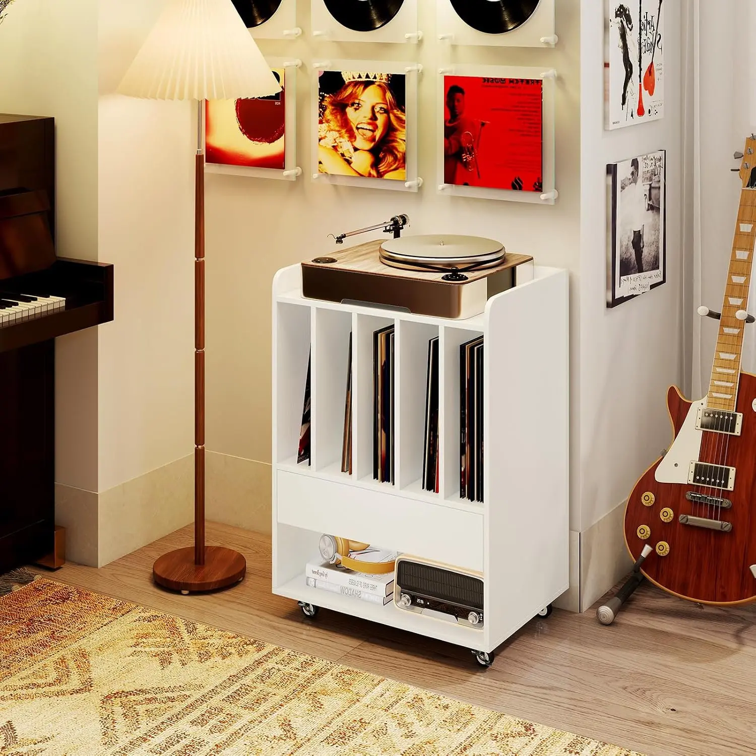 Журнальный столик Costway JV13285WH (White) - 5