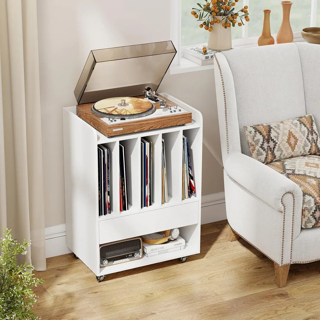 Журнальный столик Costway JV13285WH (White)