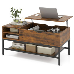 Masa pentru reviste Costway JV13418CF (Brown) Thumb