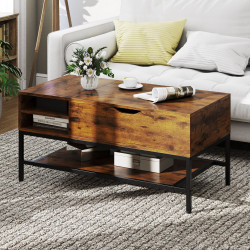Masa pentru reviste Costway JV13418CF (Brown) Thumb