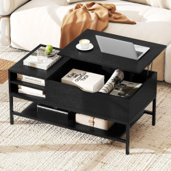 Masuta cafea Costway JV13418DK (Black) Thumb