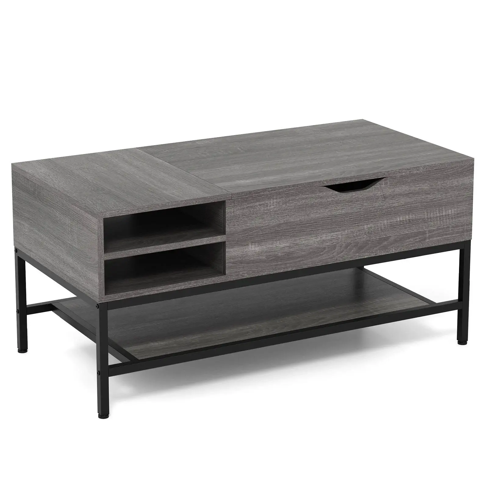Masa pentru reviste Costway JV13418GR (Grey) - 2