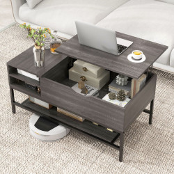 Masa pentru reviste Costway JV13418GR (Grey)