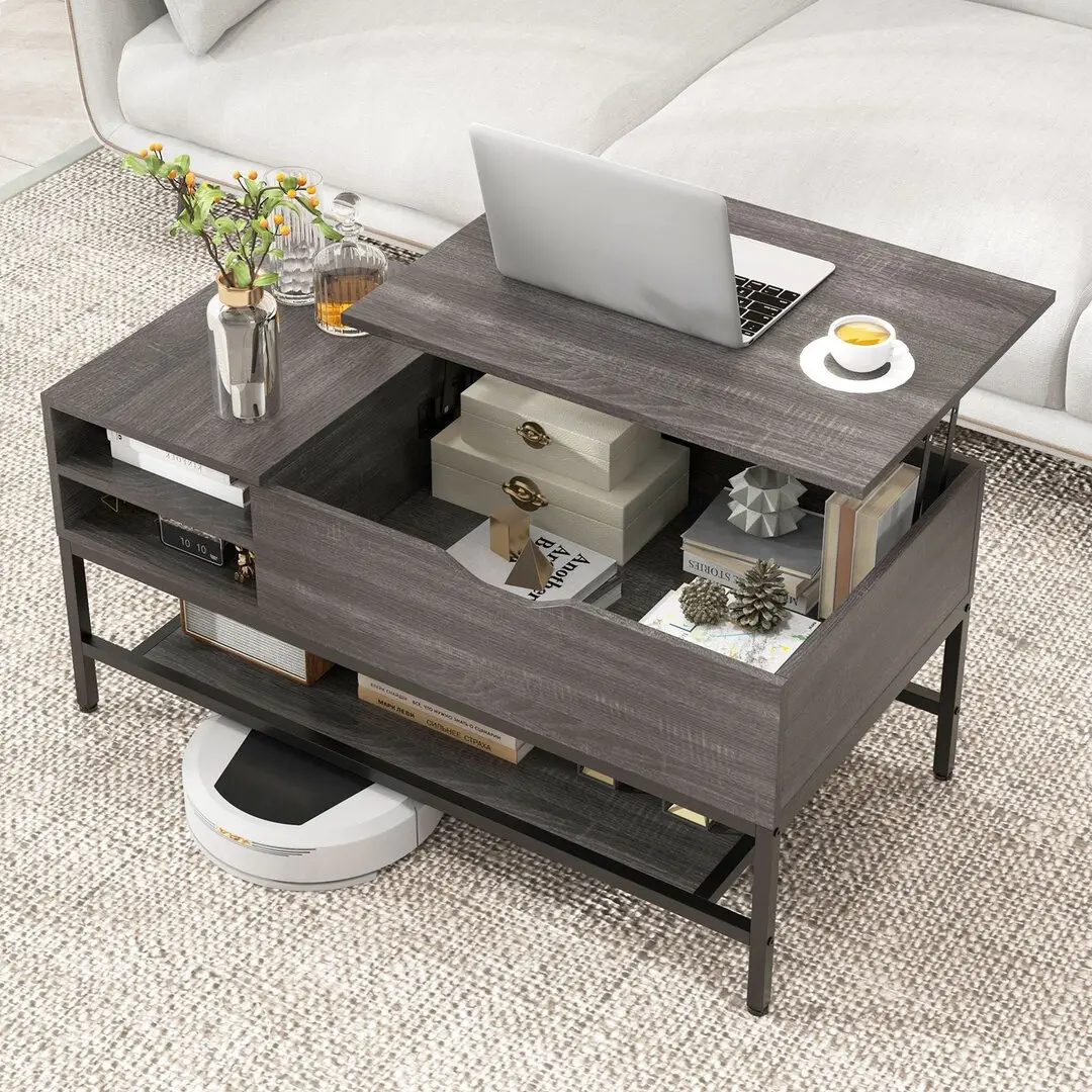 Masa pentru reviste Costway JV13418GR (Grey)