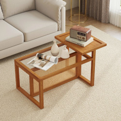 Masuta cafea Costway JV13655BN (Brown) Thumb