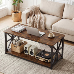 Masuta cafea Costway JV13772CF (Brown)