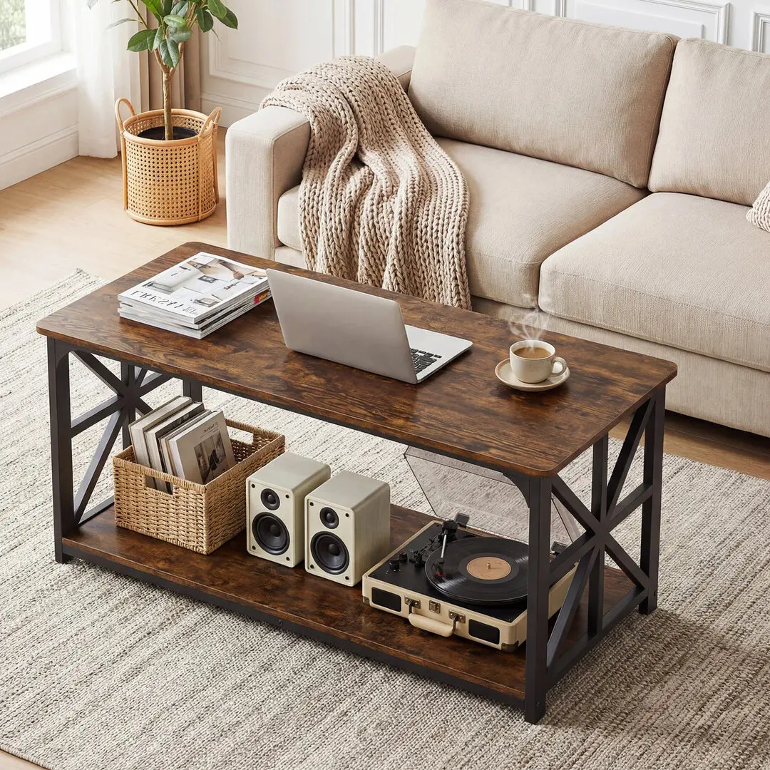 Masuta cafea Costway JV13772CF (Brown)