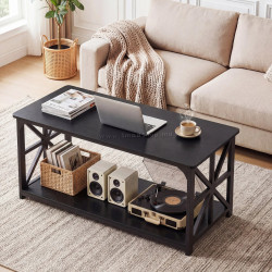Masuta cafea Costway JV13772DK (Black)