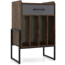 Журнальный столик Costway JV13830CF (Brown) Thumb