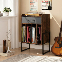 Журнальный столик Costway JV13830CF (Brown) Thumb