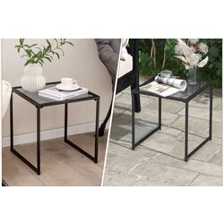 Журнальный столик Costway NP11164 (Black) Thumb