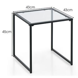 Журнальный столик Costway NP11164 (Black) Thumb