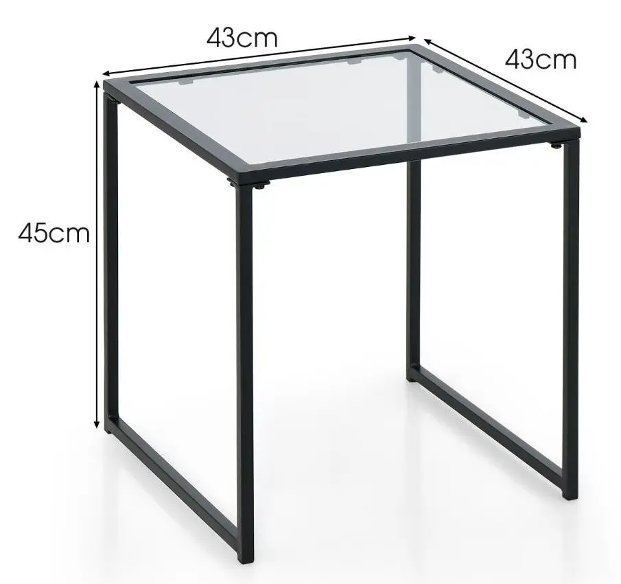 Журнальный столик Costway NP11164 (Black)