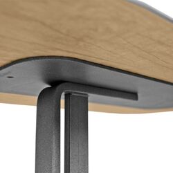 Masă pentru laptop DP Taro (Natural Oak/Black) Thumb