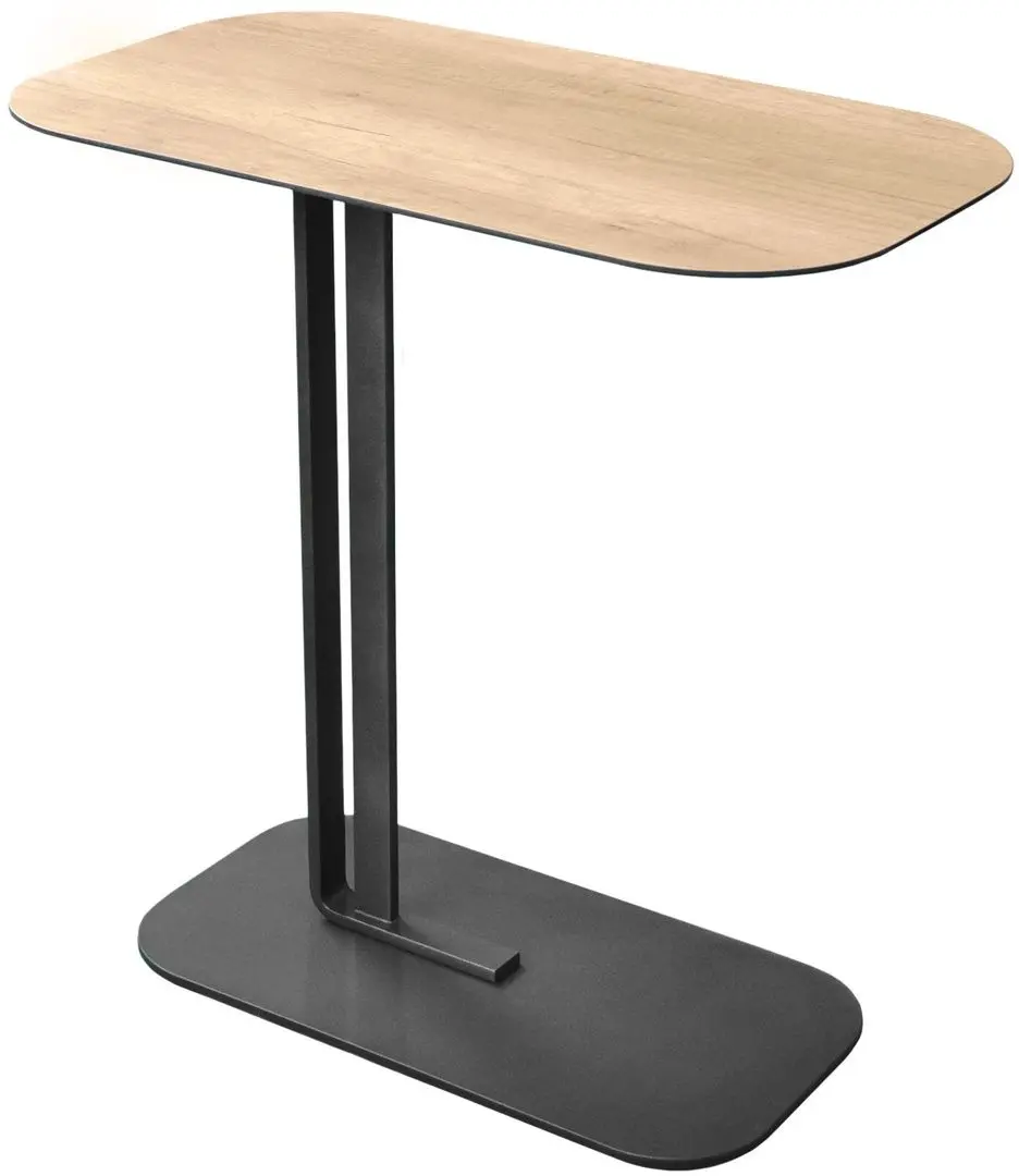 Masă pentru laptop DP Taro (Natural Oak/Black)