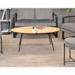 Masa pentru reviste DP Roberta 323 (Natural/Black)