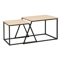 Журнальный столик DP Agis (Black/Wood) Thumb