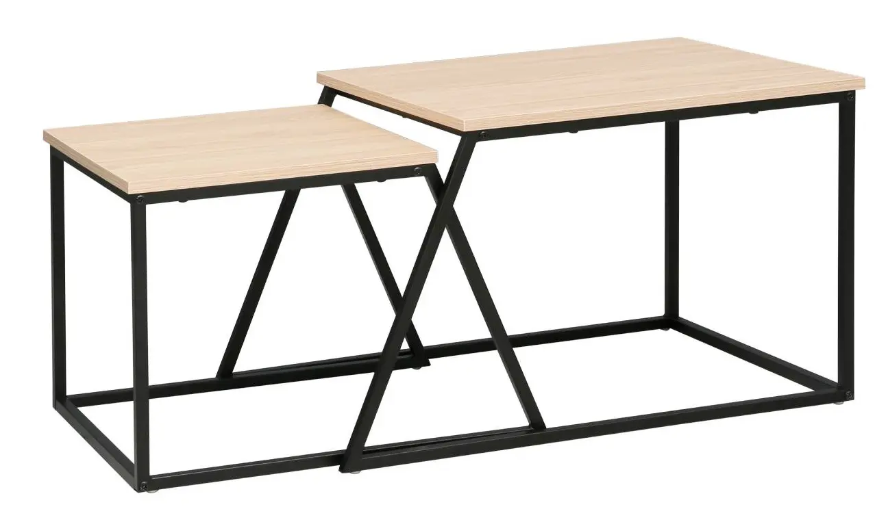 Журнальный столик DP Agis (Black/Wood) - 2