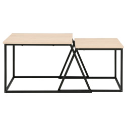 Журнальный столик DP Agis (Black/Wood) Thumb