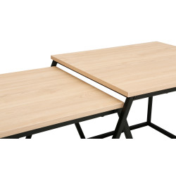 Журнальный столик DP Agis (Black/Wood) Thumb