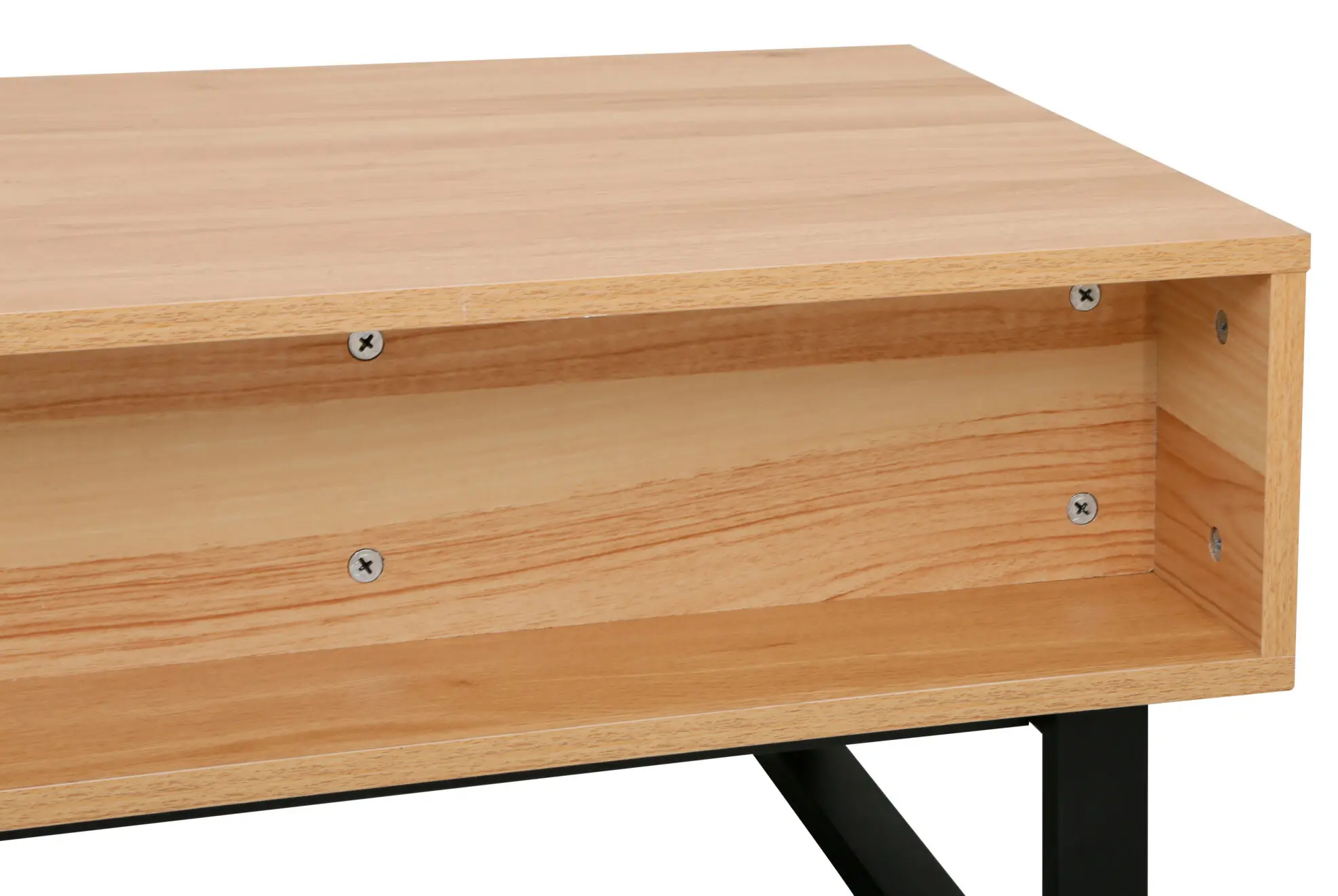 Журнальный столик DP Dello (Black/Wood) - 6