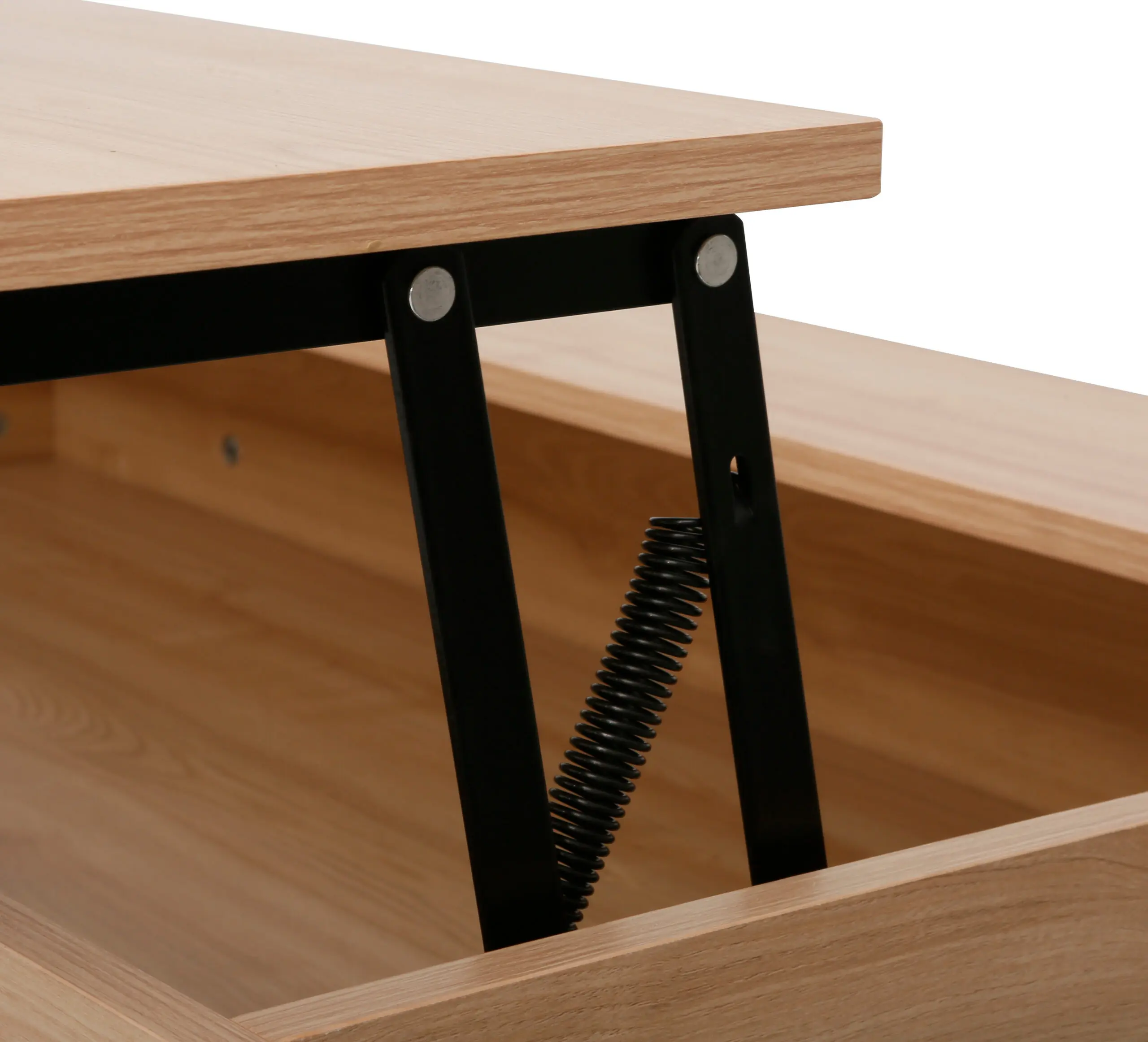 Журнальный столик DP Flip (Black/Wood) - 4