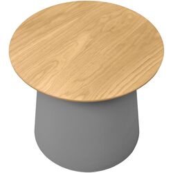 Masa pentru reviste DP Ilaria HB (Grey/Natural) Thumb