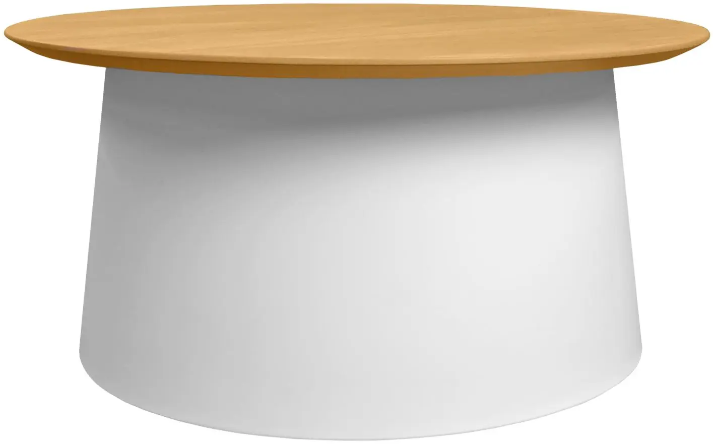 Masa pentru reviste DP Ilaria (White/Natural)