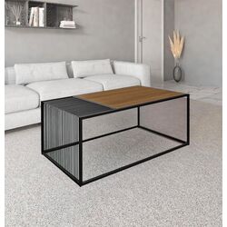 Masa pentru reviste DP Kora (Black/Brown)