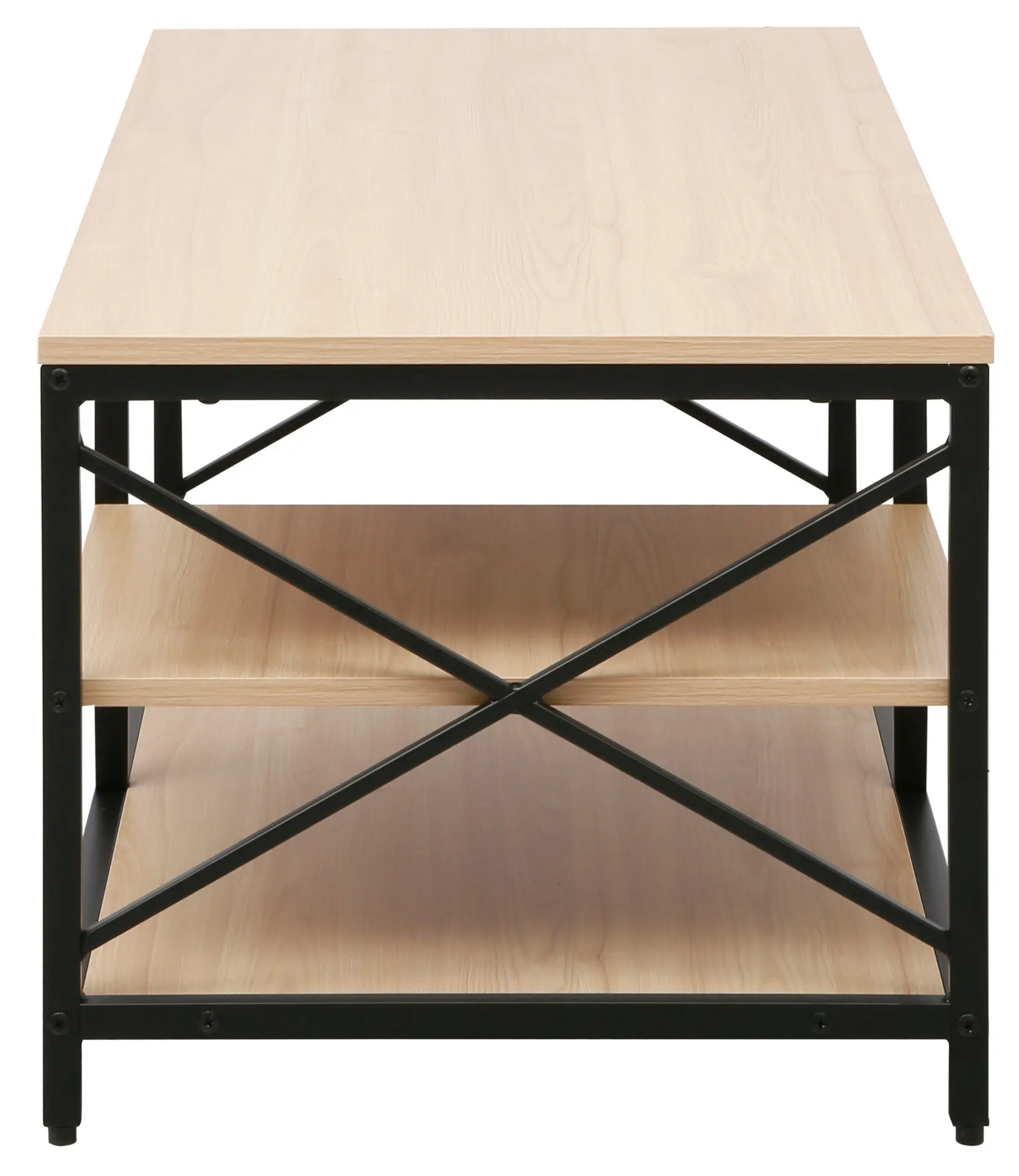 Журнальный столик DP Larson (Black/Wood) - 4