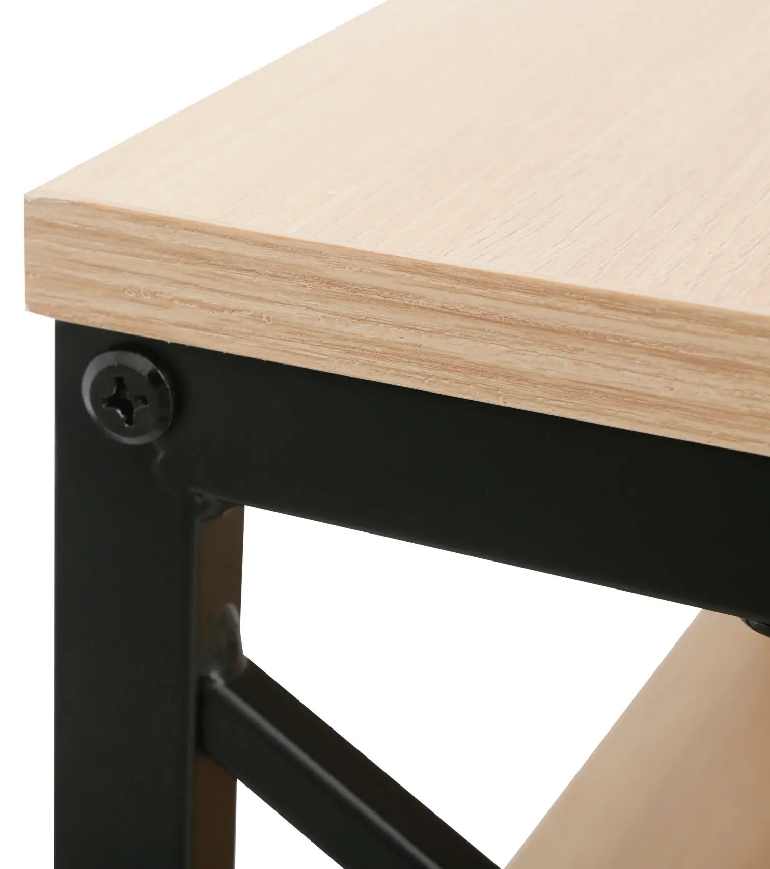 Журнальный столик DP Larson (Black/Wood) - 7