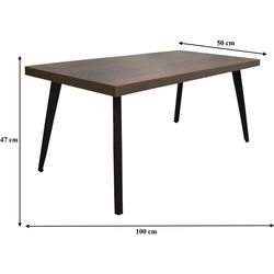 Masa pentru reviste DP Osaka (Brown/Black) Thumb