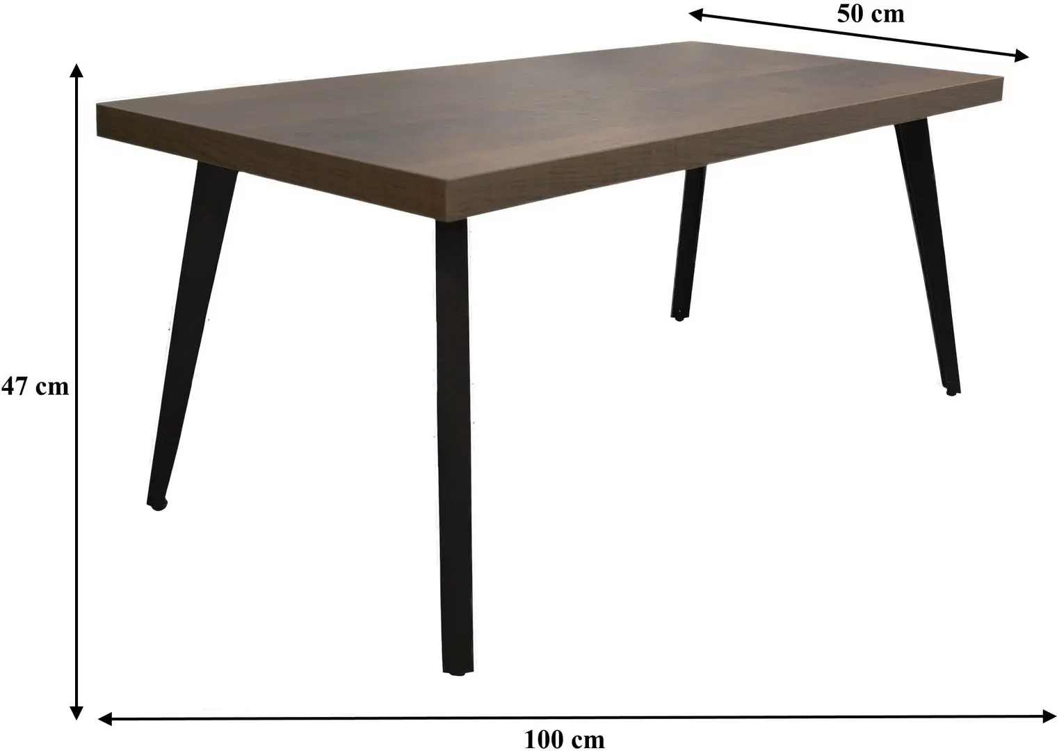 Masa pentru reviste DP Osaka (Brown/Black)