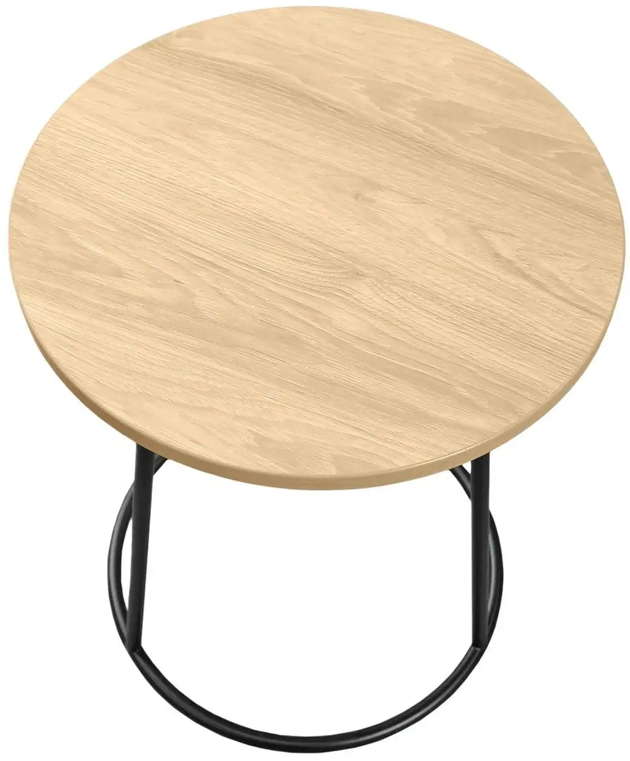 Журнальный столик DP Patty (Natural Oak/Black)