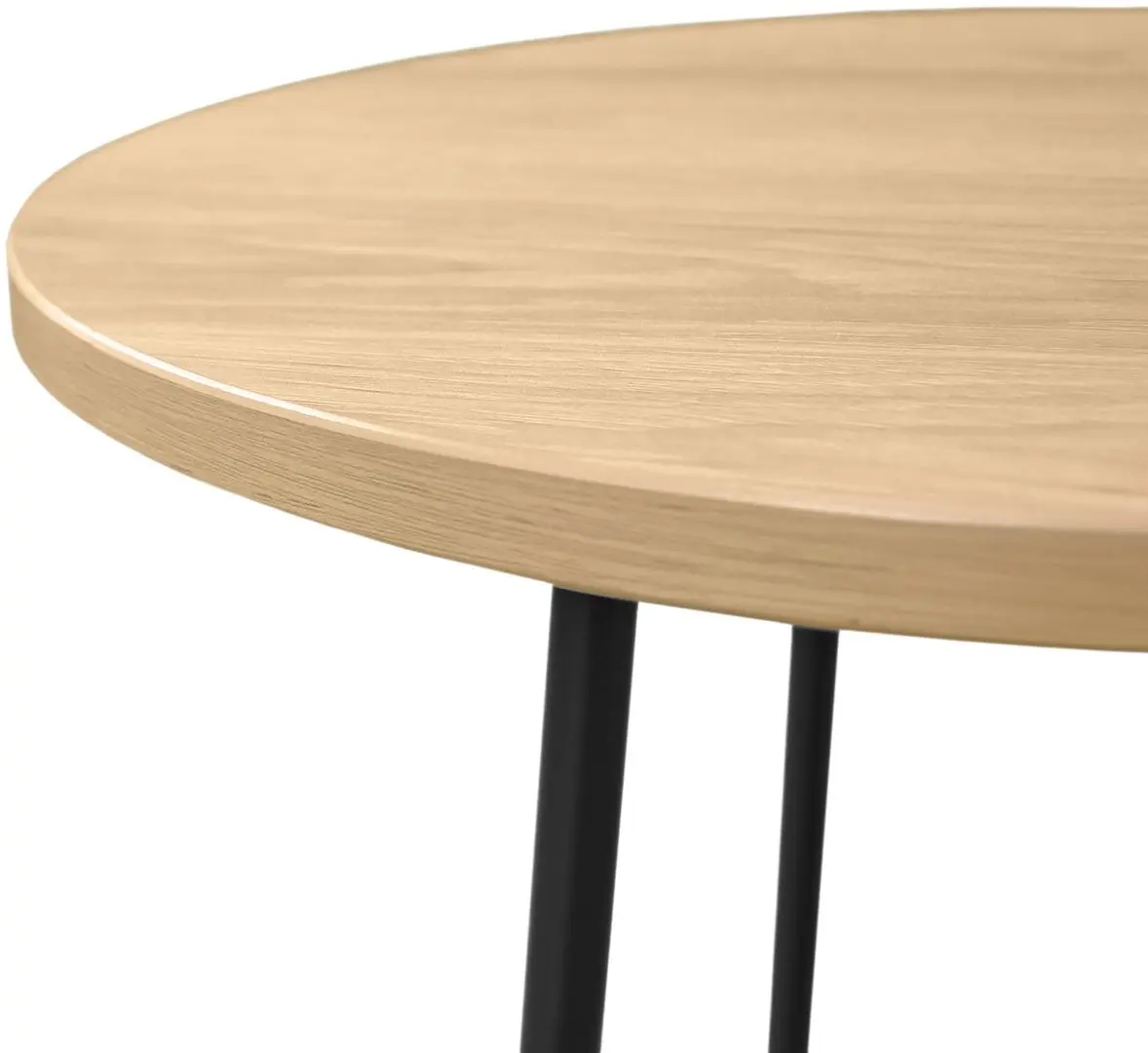 Журнальный столик DP Patty (Natural Oak/Black)