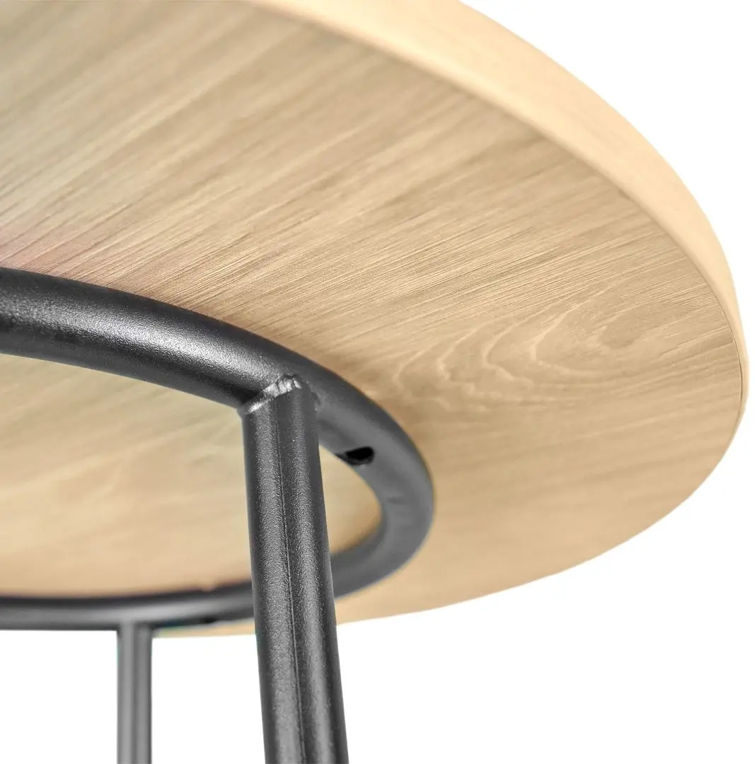 Журнальный столик DP Patty (Natural Oak/Black)