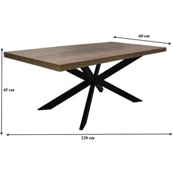 Masa pentru reviste DP Porto (Wood/Black) Thumb