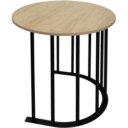 Masa pentru reviste DP Sevilia (Sonoma Oak/Black) Thumb