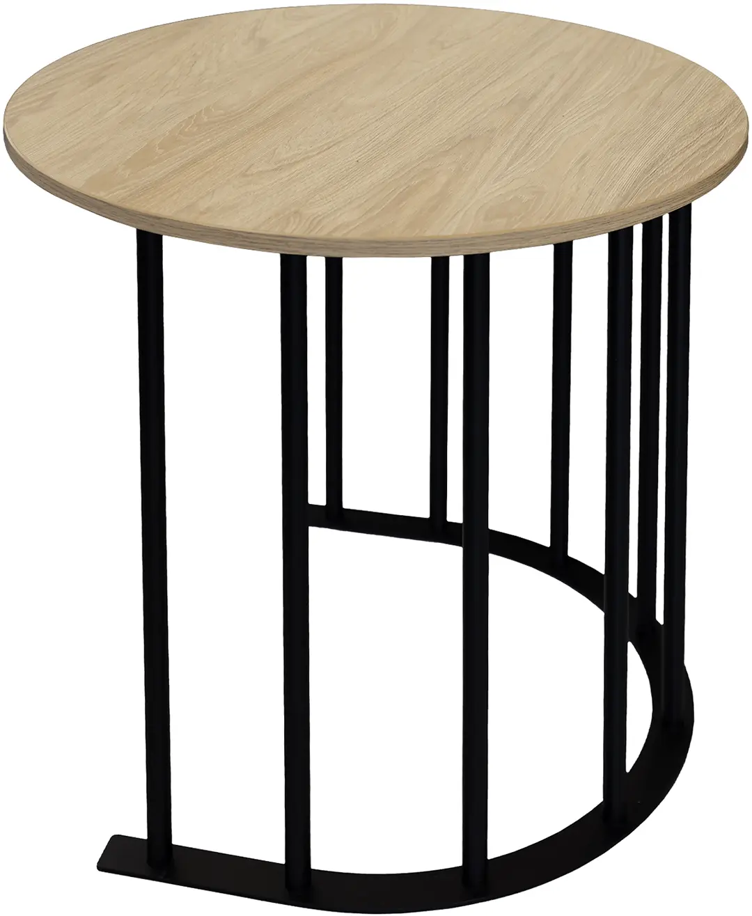 Masa pentru reviste DP Sevilia (Sonoma Oak/Black)