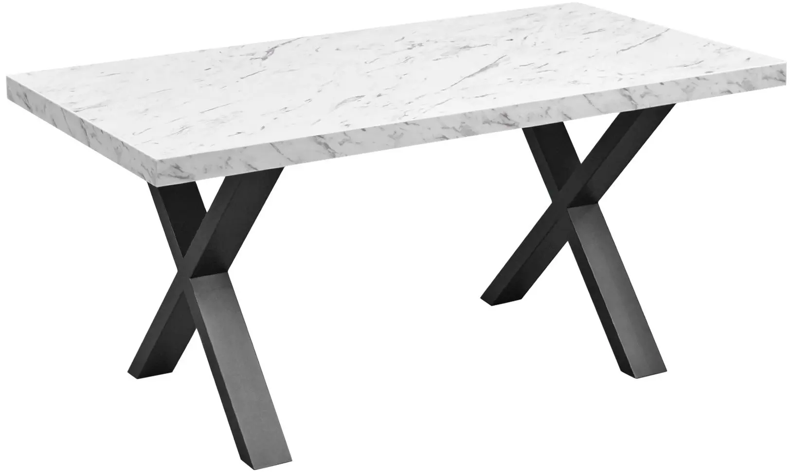 Журнальный столик DP X-Ben Onix (White Marble/Black)