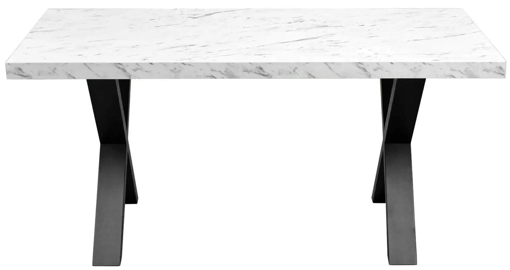 Журнальный столик DP X-Ben Onix (White Marble/Black)