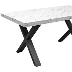 Журнальный столик DP X-Ben Onix (White Marble/Black) Thumb